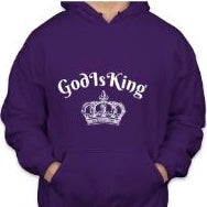 Load image into Gallery viewer, Women&#39;s &quot;God Is King&quot; Hoodie
