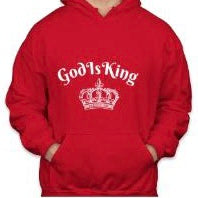 Men's “God Is King” Hoodie