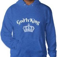 Load image into Gallery viewer, Men&#39;s “God Is King” Hoodie
